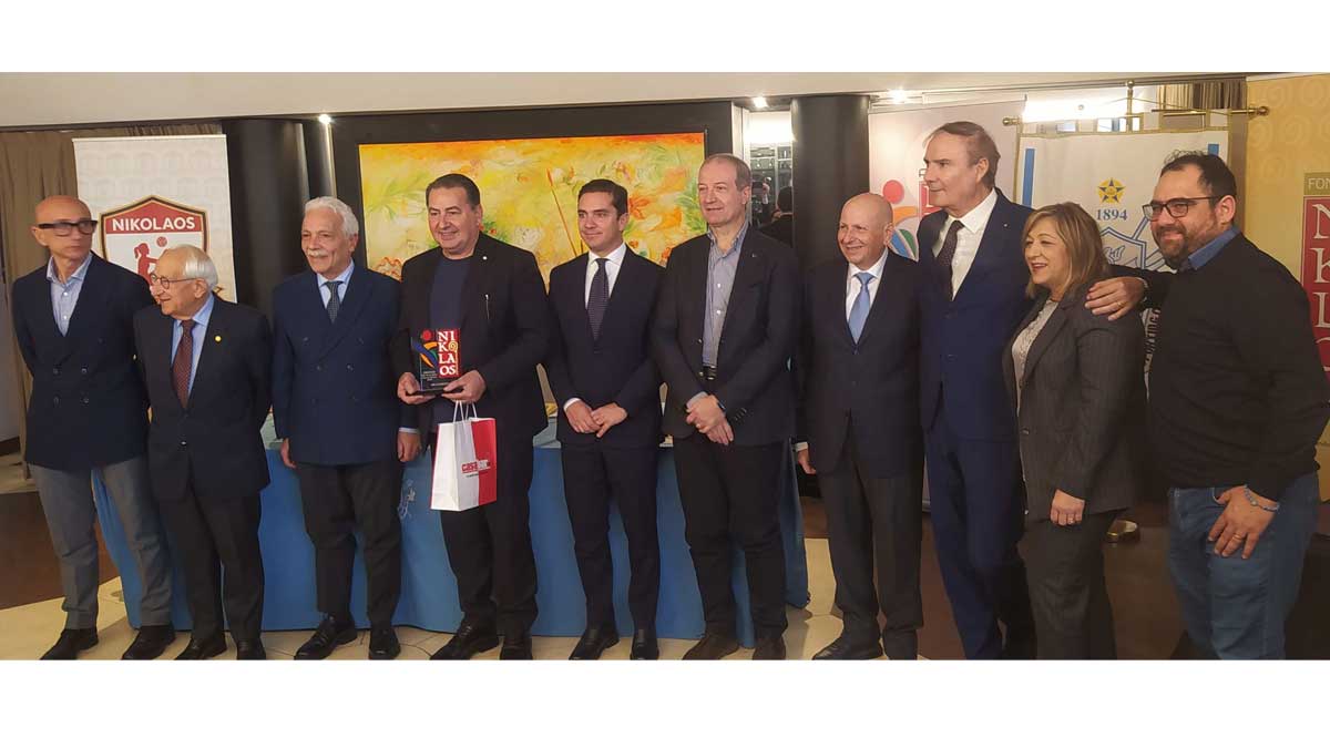 Premio Nikolaos celebra Bari tra sport e valori